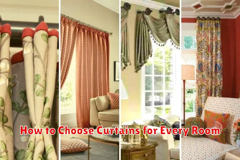 How to Choose Curtains for Every Room