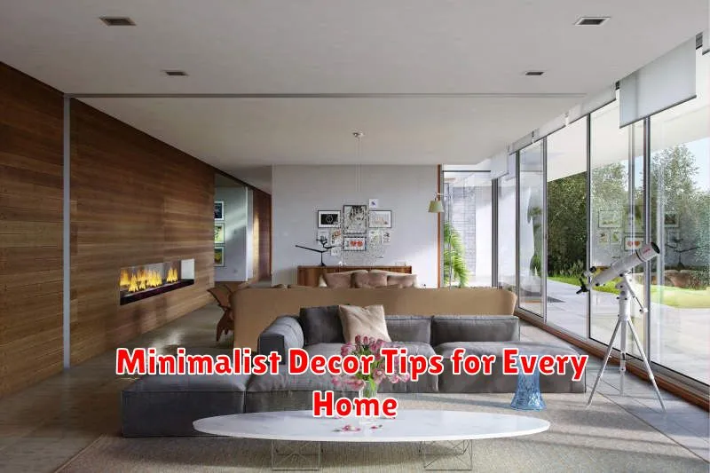 Minimalist Decor Tips for Every Home