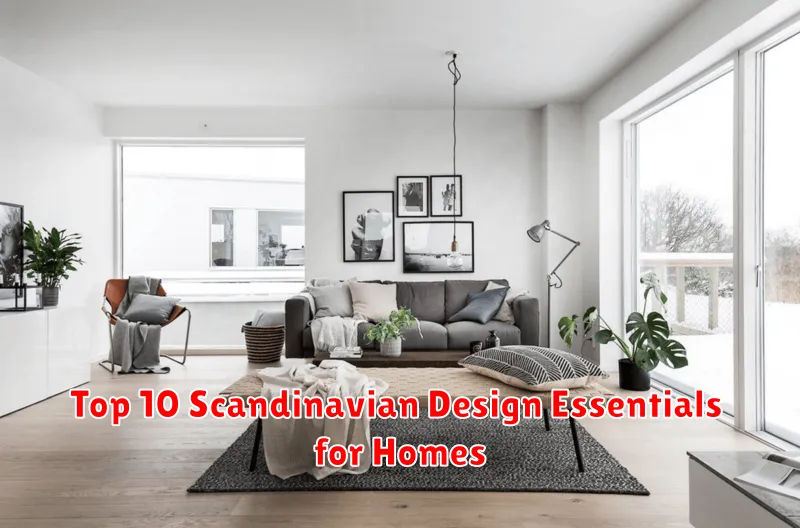Top 10 Scandinavian Design Essentials for Homes